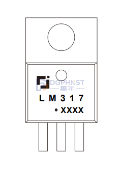 Reference Power Supply LM317 PD:1500mW IO:1500mA VImax:40V TO-220-3L