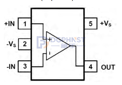 Operational Amplifier LM321 VS(MIN):3V  VS(MAX):24V INPUT:5mV SOT-23-5L
