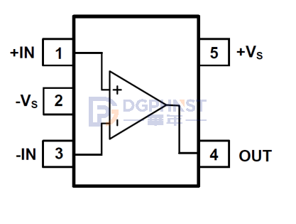 Operational Amplifier LMV321 VS(MIN):2.1V  VS(MAX):5.5V INPUT:6mV SOT-23-5L
