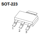 三极管（晶体管） ,BCP53 ,PNP ,VCEO:80V ,VCBO: 100V ,1500mW ,1000mA ,SOT-223,10