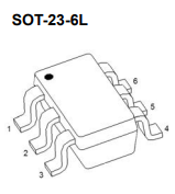 三极管（晶体管） ,CJ818B ,PNP ,VCEO:30V ,VCBO: 30V ,350mW ,3000mA ,SOT-23-6L